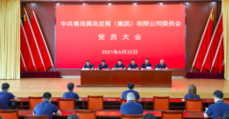 中共青島黃島發(fā)展（集團(tuán)）有限公司委員會(huì)黨員大會(huì)召開(kāi)，選舉產(chǎn)生新一屆黨的委員會(huì)、紀(jì)律檢查委員會(huì)